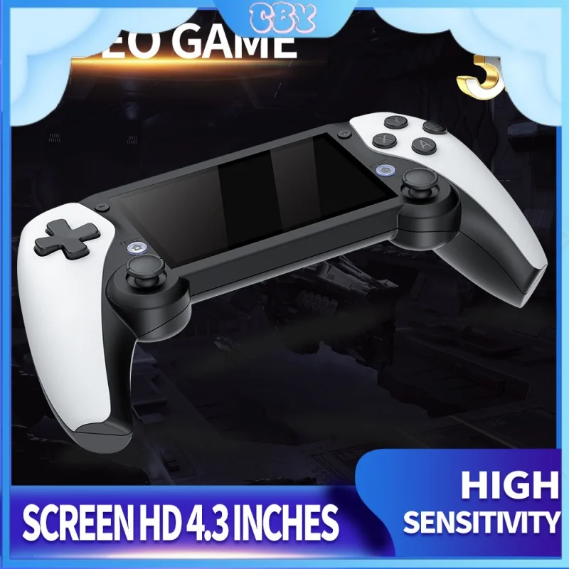 New M25 Handheld Game Console Wireless Hdtv Game Console 3d Dual Joystick 4.3-Inch Open Source Handheld Retro Portable Psp