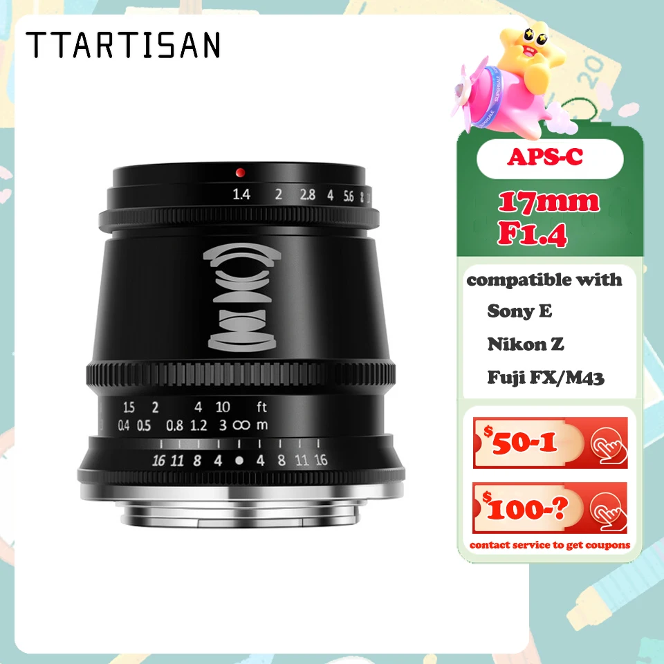 Ttartisan APS-C 17M…