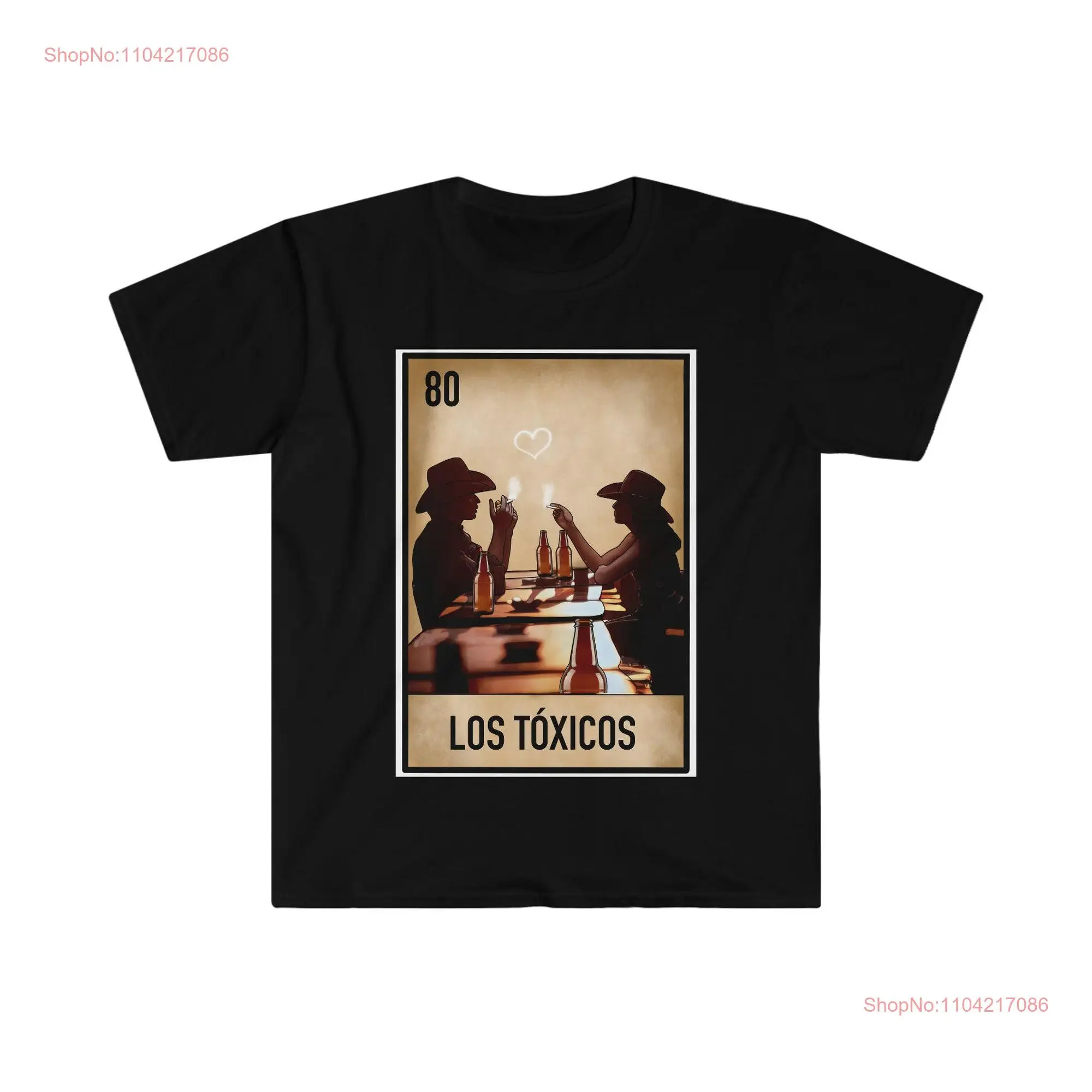 Loteria Los Toxicos Bud and Sissy T Shirt long or short sleeves