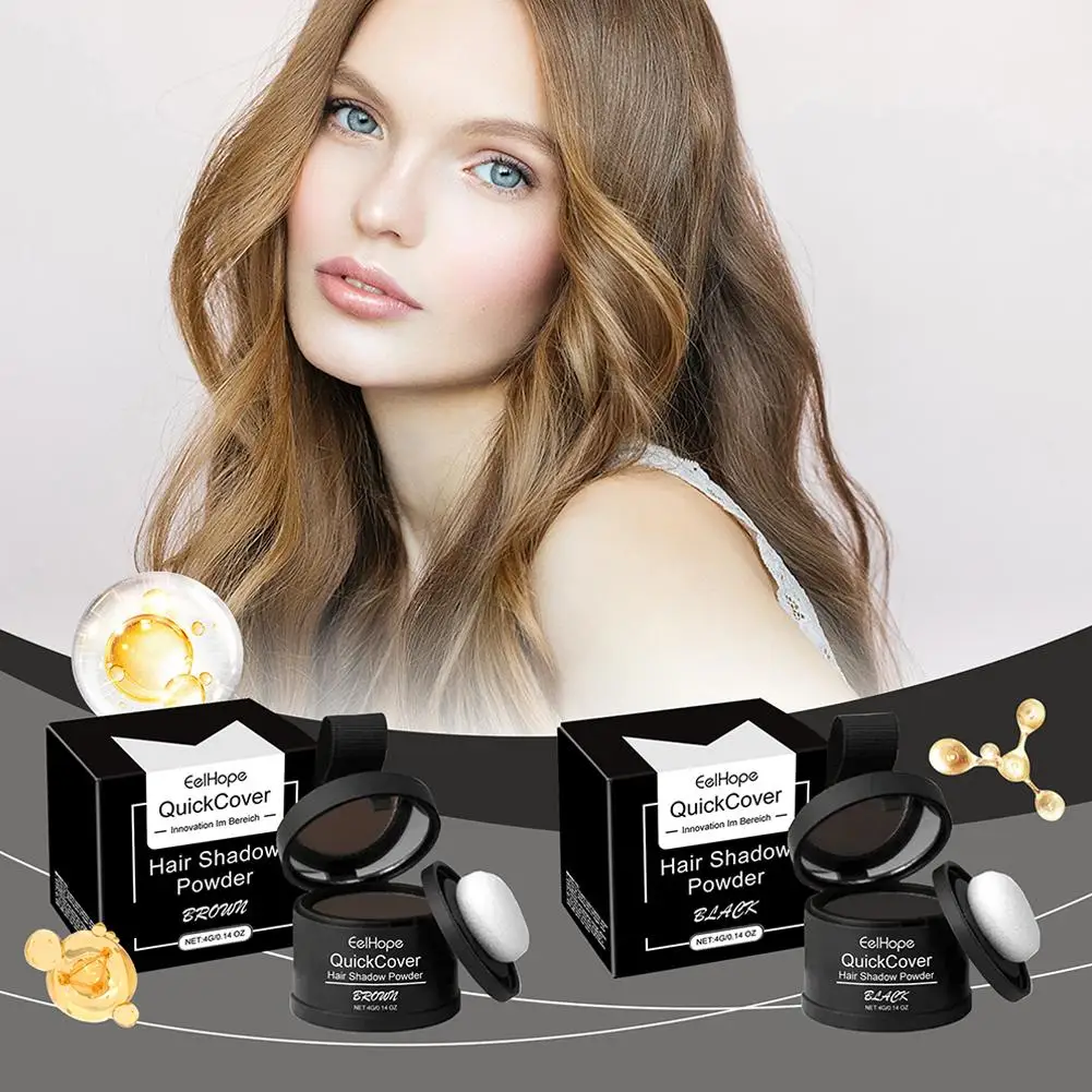 Volumizing Hair Fluffy Powder Instantly Black Root Hair Hair Cover Shadow Coverage Concealer Line Natural Instant Powder Up B7S8