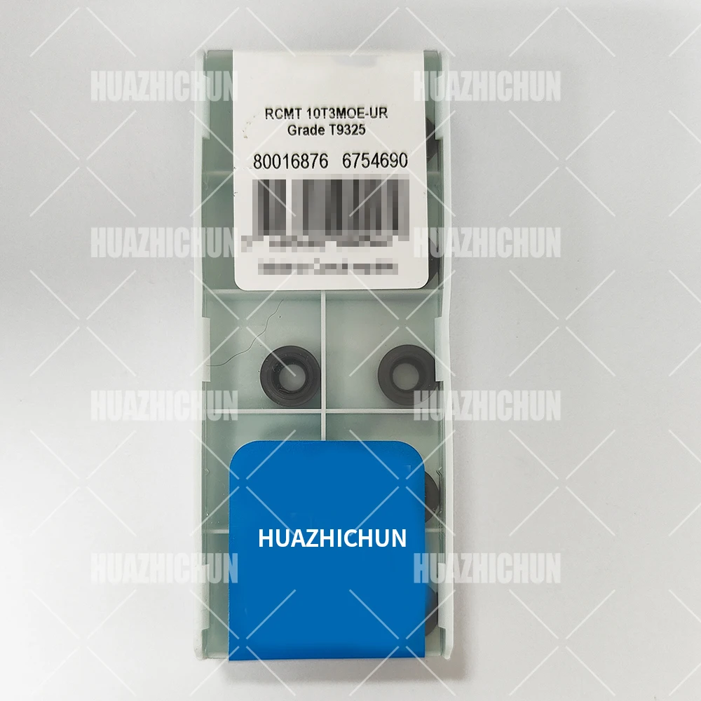 

HUAZHICHUN RCMT 10T3MOE-UR T9325 CNC Lathe Indexable Solid Carbide Milling Turning Insert