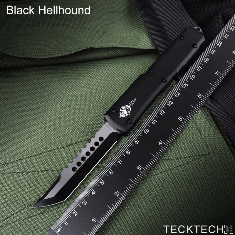 UT UTX Hellhound Blade Micro Ultra Tech Knife Sword-Marke Ultratech Series EDC Self Defense 6061 CNC Pocketknife Best Ver