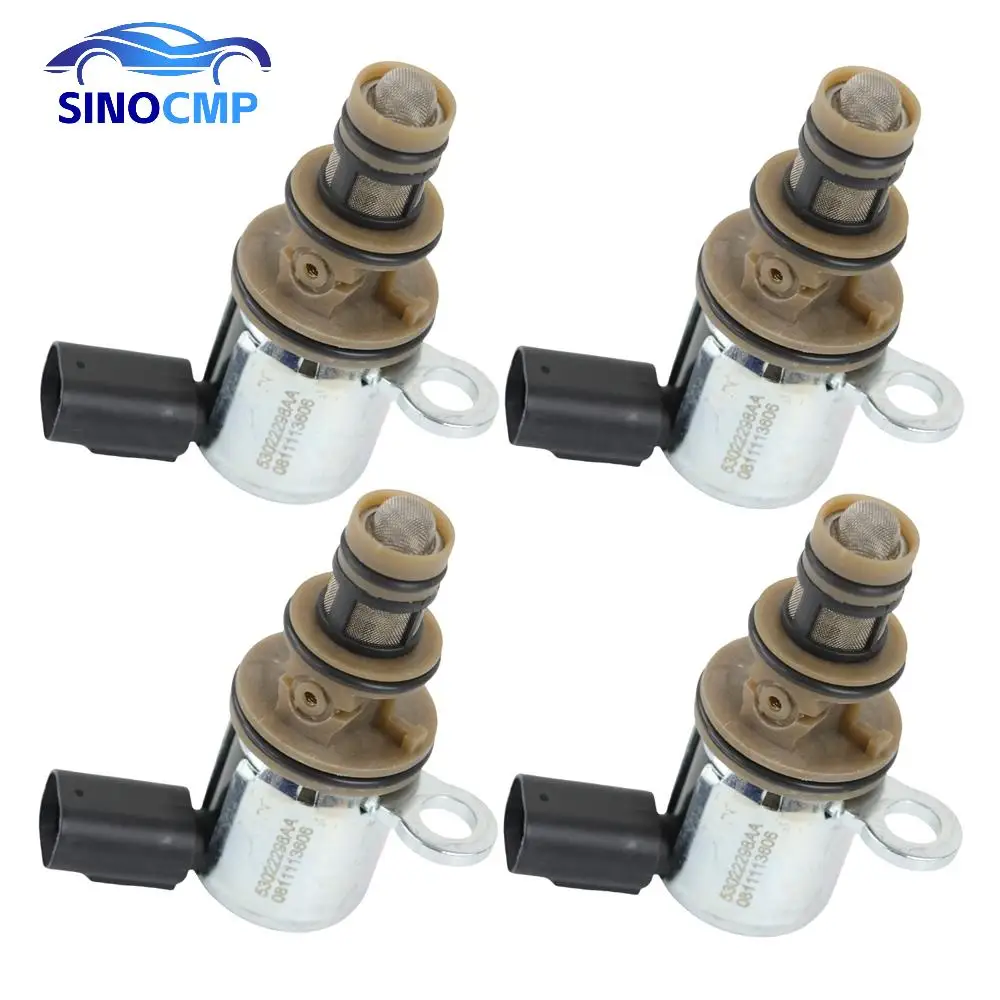 4pcs 53022298AA Engine Multiple Displacement Solenoid For Chrysler Dodge Challenger Charger Dodge Ram 1500 2500 Durango