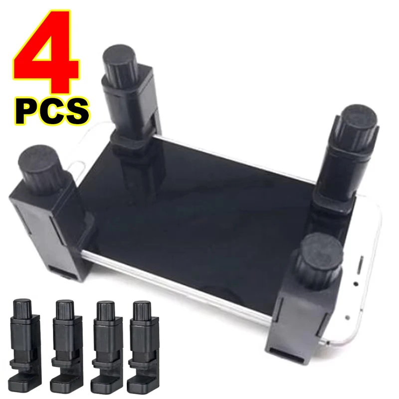 4/16pcs Adjustable Phone Screen Repair Plastic Clamp Universal Tablet Phone LCD Display Fastening Repair Fixture Holder Clips