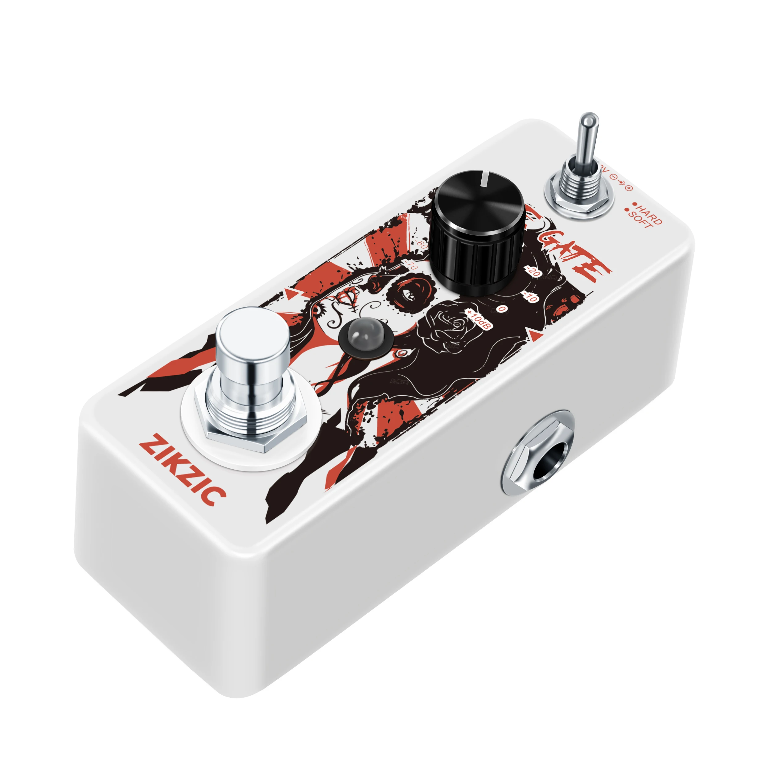 ZIKZIC Electric Guitar Effect Pedal Noise Gate Reduction Suppressor Noise Killer Mini Size True Bypass