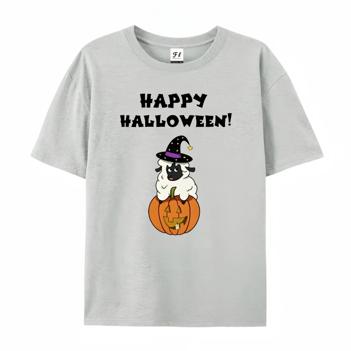 Hocus Pocus I Cannot Focus Graphic T‑Shirt Funny Wizard Cat Doodle Minimalist Halloween Humor Casual Short Sleeve Daily Tops