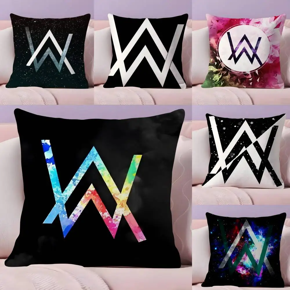 

Popular Singer A-Alan Walker Pillow Case Ultra Soft Skin Friendly Fabric Cloud Like Comfort & Concealed Zipper