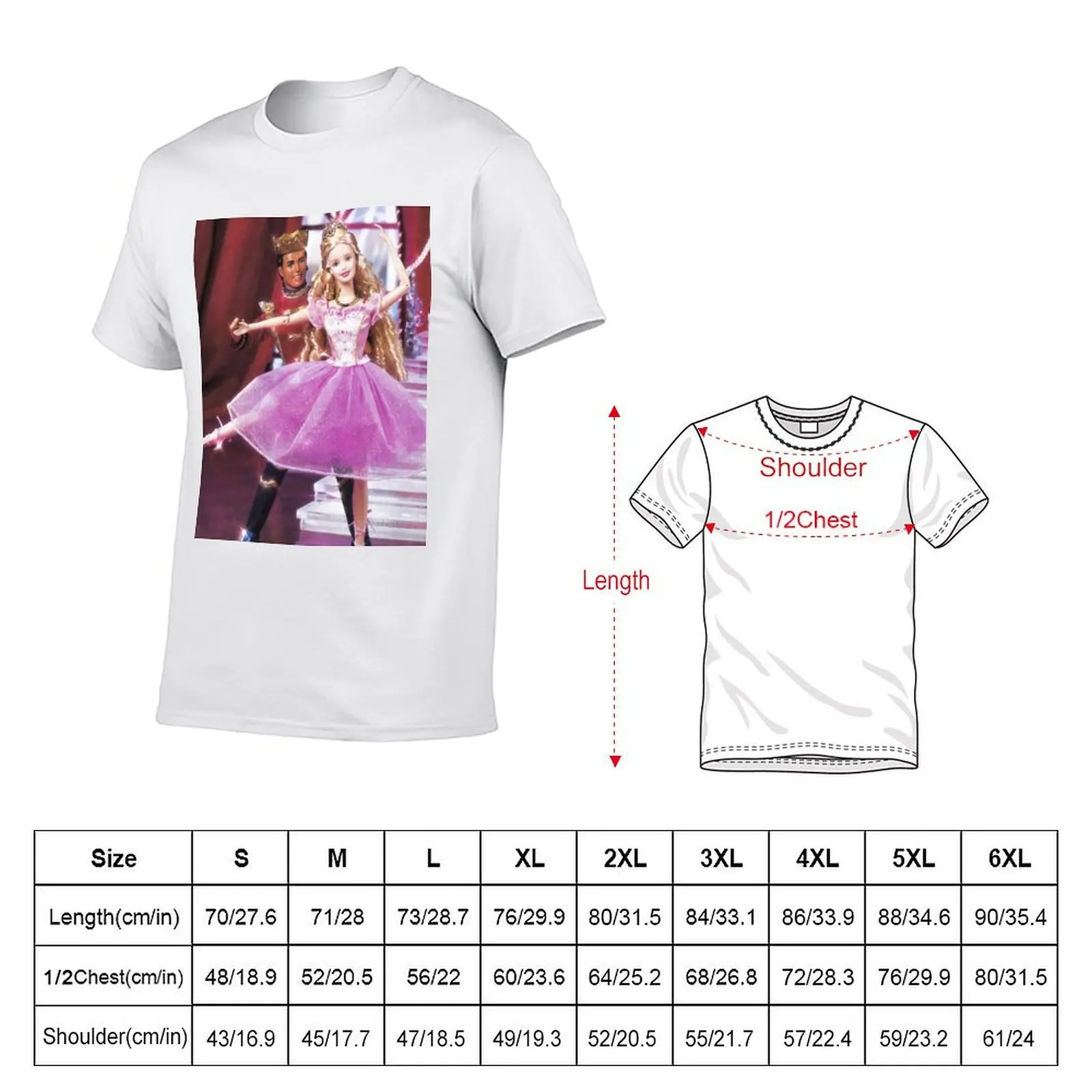 Nutcracker T-Shirt Classic Print Short Sleeve Shirt