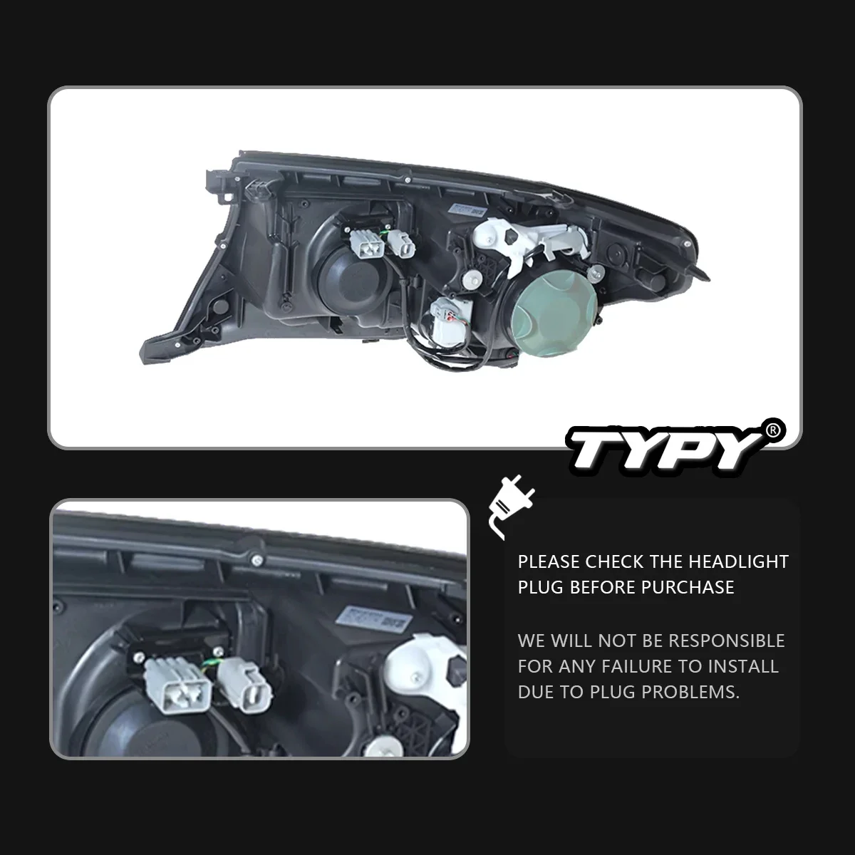 

Автомобиль для Toyota Land Cruiser, фара 2007-2015, обновление, модифицированная для нового DRL, динамический указатель поворота, светодиодная фара, автоаксессуары