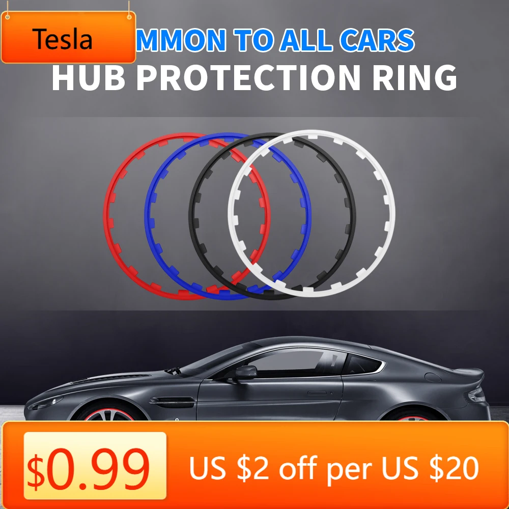 

Tesla 4 шт. 18/19/20 дюймов автомобильные диски защитные кольца автомобильные диски защитные полоски для Mitsubishi Daihatsu Jaguar Hyundai Mazda Au