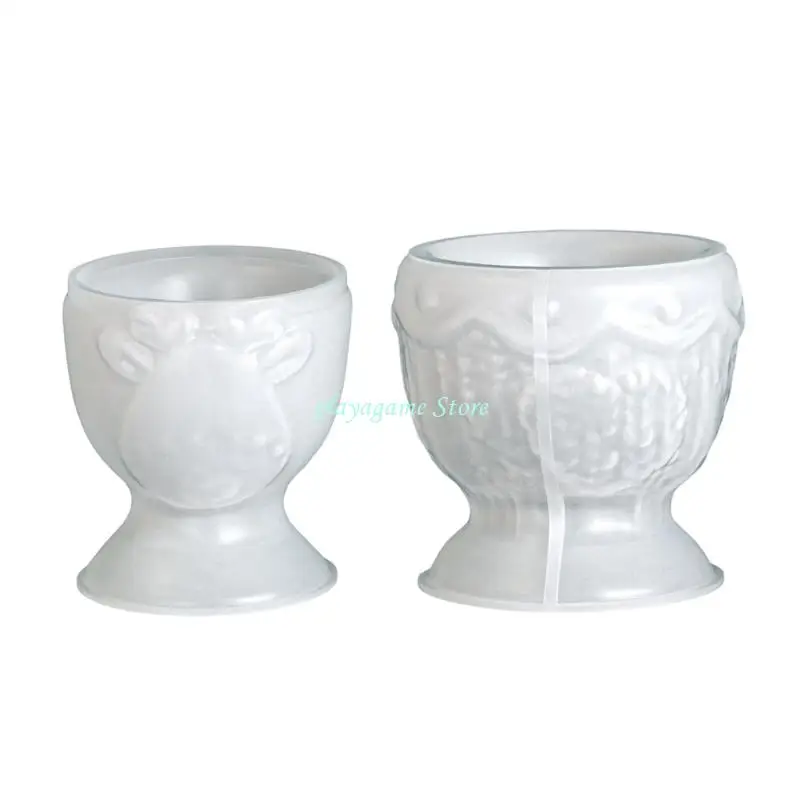 

Y88A силиконовая форма для рукоделия из смолы с вязаным узором для изготовления декоративных чашек, витрин для ювелирных