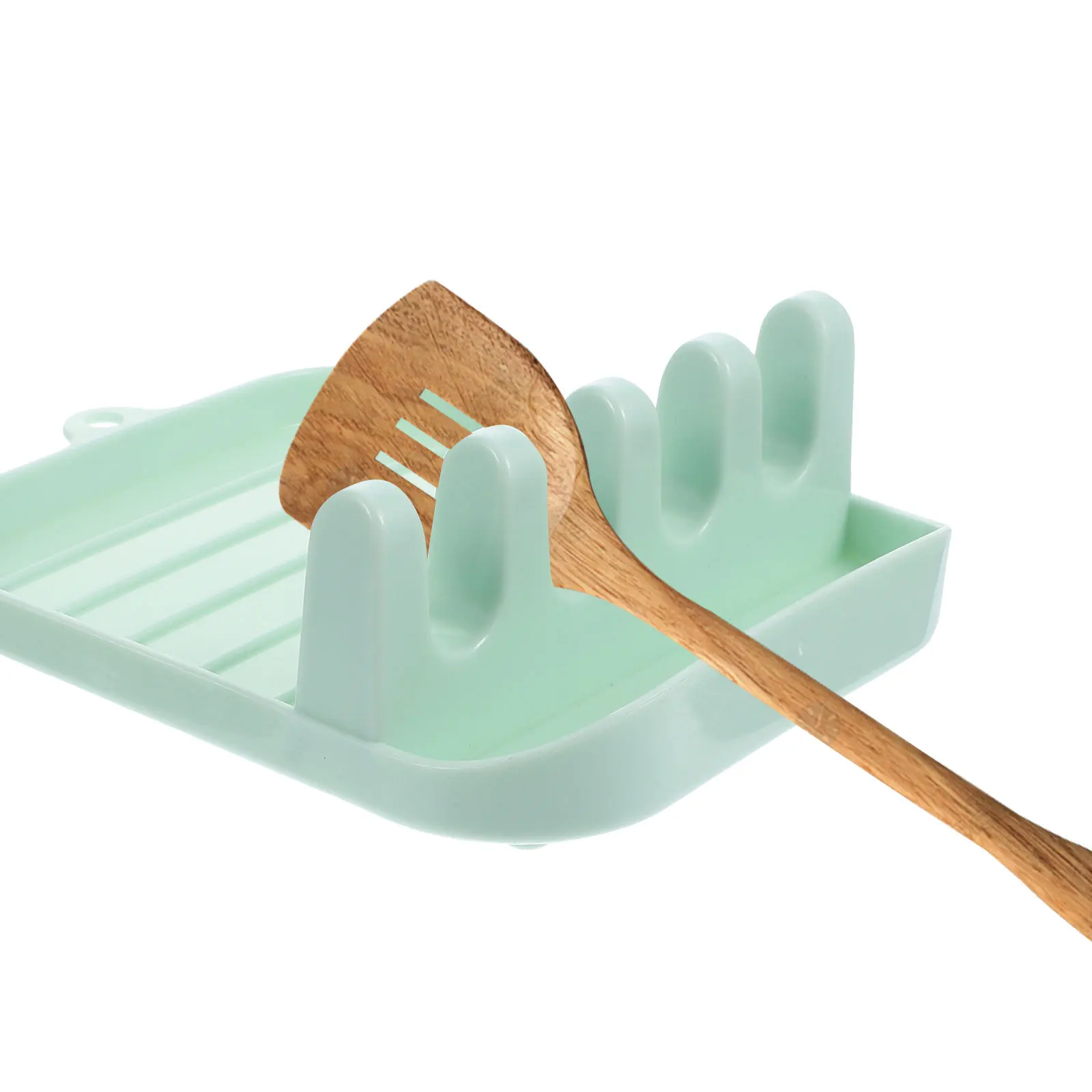 

1pc Silicone Chopstick Rest Colorful Creative Kitchen Drying Mat Tableware Holder Multi-Function Cutlery Stand Spoon Fork Rack