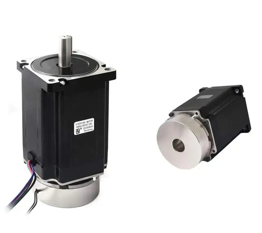 Nema 34 Stepper Motor with Brake - 34HD11801H-34S, 8.5N·m 6A 1.8° for 3D Printers, CNC Engraving Machines, Monitor DIY Projects