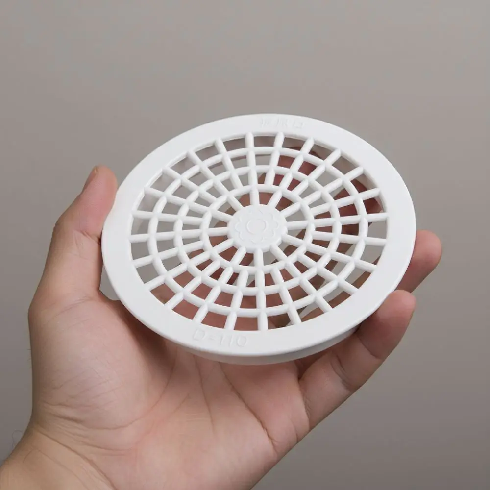 

Наружный пластиковый слив для пола на крыше, круглый антиблокирующий колпачок для дождевой трубы, защитный фильтр для желоба, дренажный сантехнический фитинг