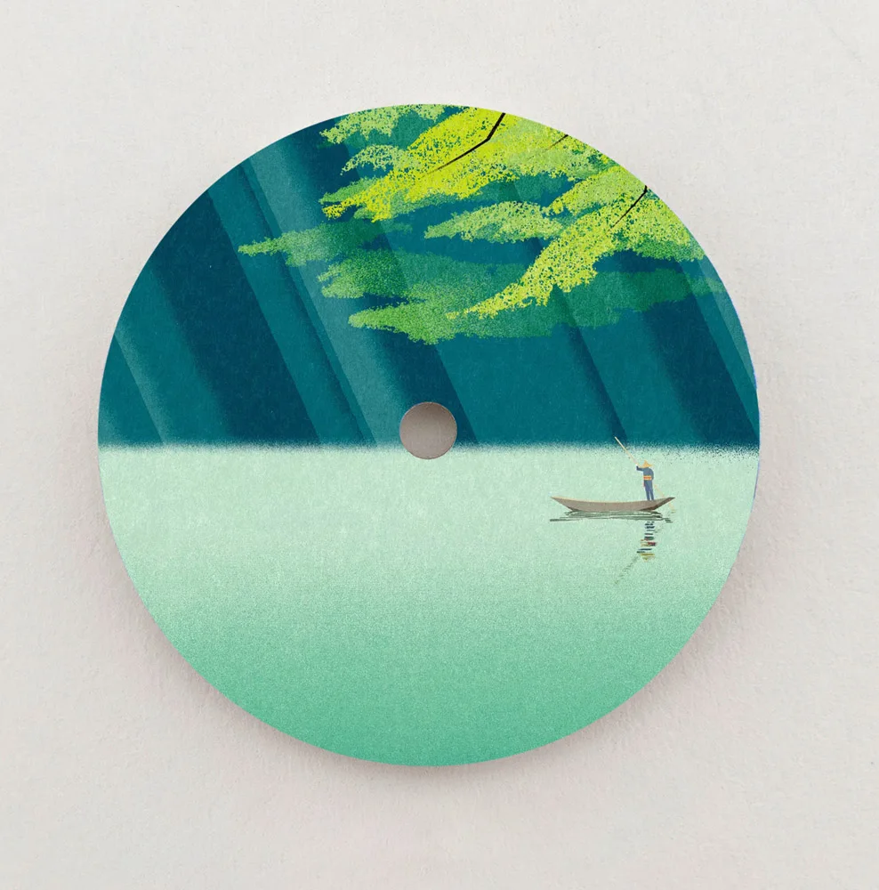 Циферблат NH35, циферблат с природным пейзажем, циферблат 28,5 мм, циферблат NH36, подходит для часов NH35/36, запасные части, аксессуары, индивидуальный логотип