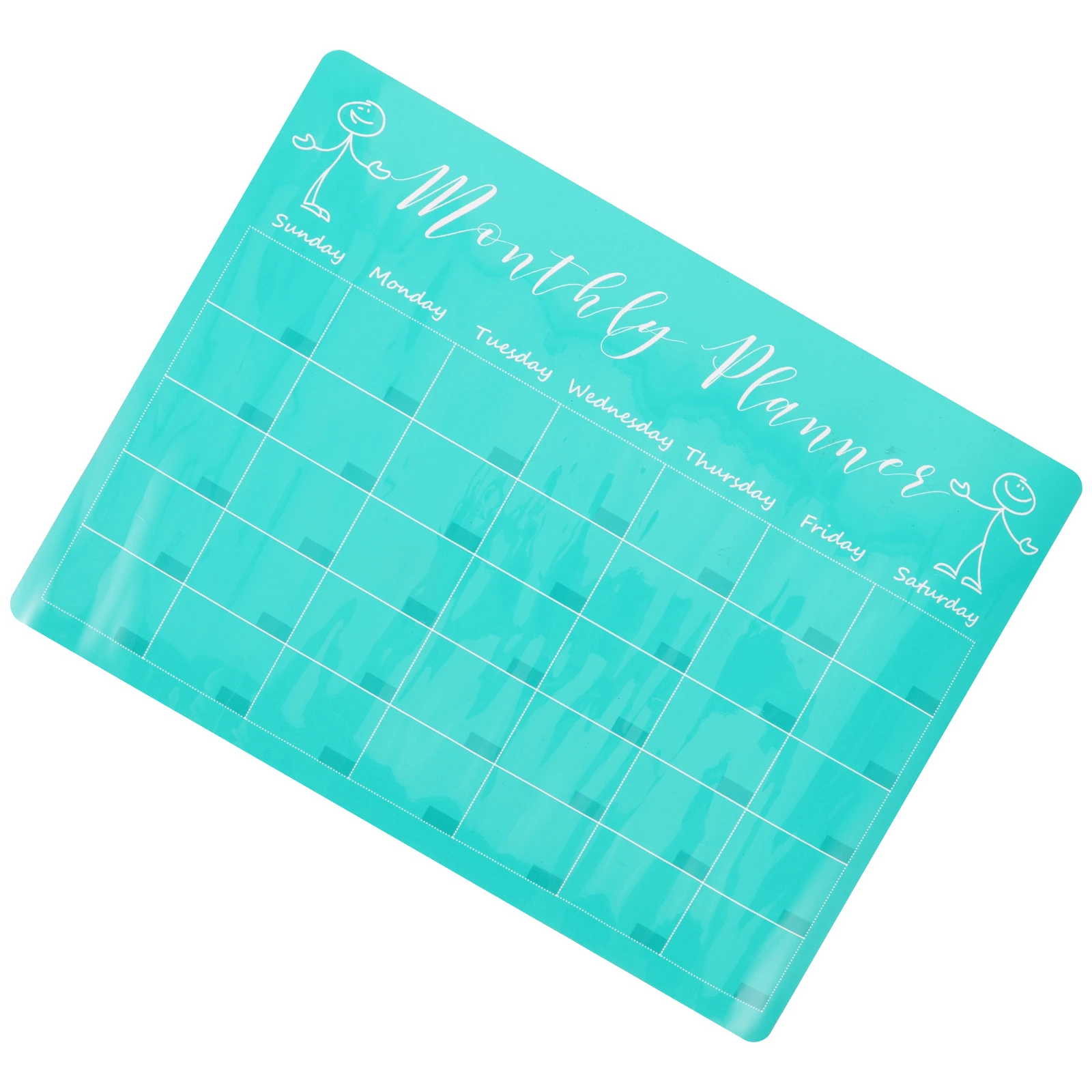 

1 set Magnetic Dry Erase Board For Fridge Clear Plastic Message Board Daily Planner Schedule Organizer Lockers Wall Boards To-Do