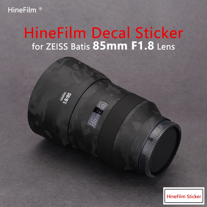 Hinefilm Skin для ZEISS 85 мм F1.8 для Sony E Mount Lens Decal Skin для Batis 85f1.8 Наклейка на объектив 85 1,8 Обёрточная крышка 1,8/85