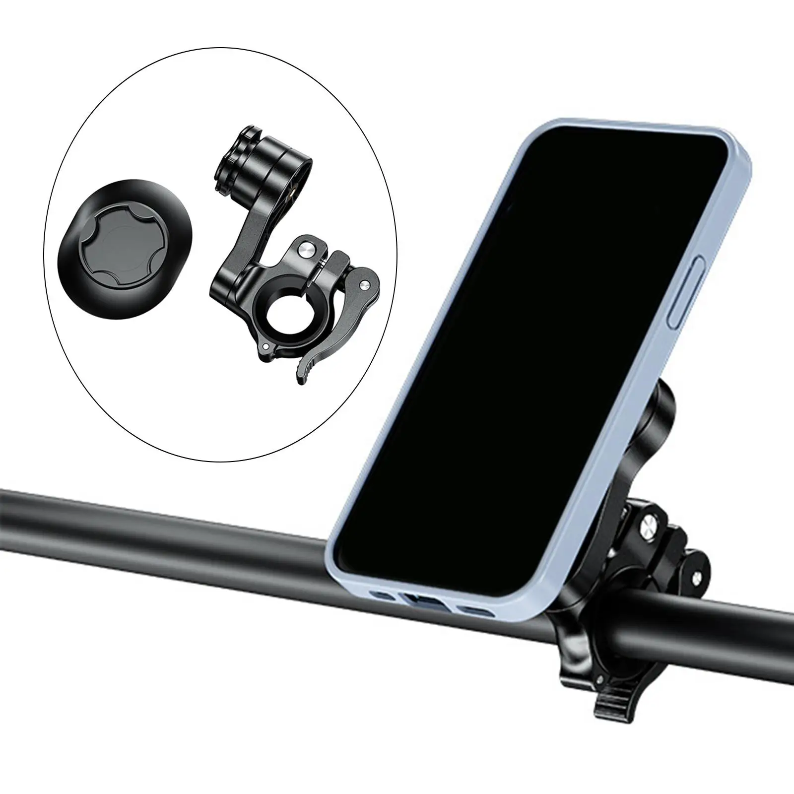 

Mountain Bike Phone Mount Detach Fit for 4.7-7.2inch Phone