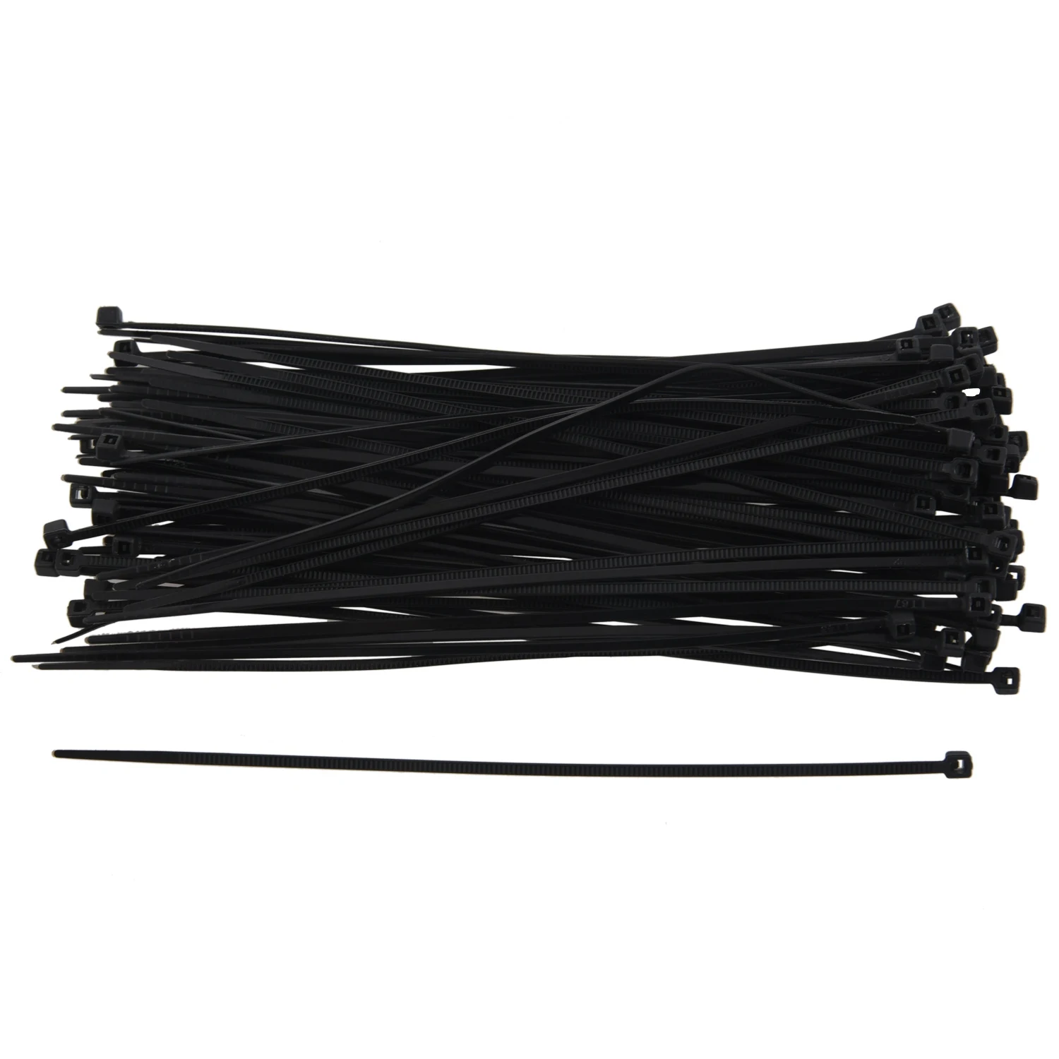 Cable Ties Cable Tie Wraps / Zip Ties Colour:black Size:140 mm x 2.5 mm 100pcs