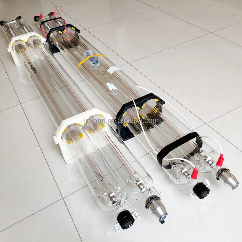 High Quality 300 500 600 Watt Co2 Glass Laser Tube 1850mm Length Glass Laser Tube For CO2 Lazer Cutting Machine