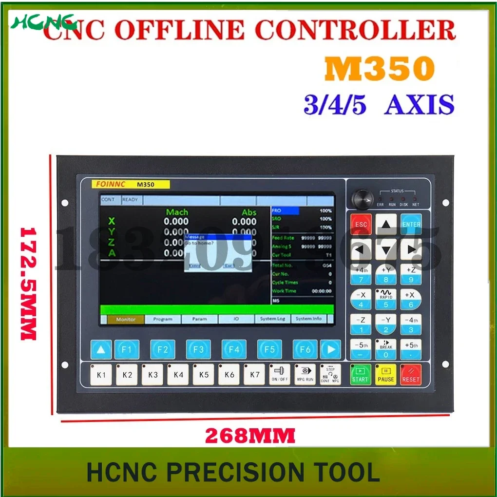 CNC DDCS-EXPERT/M350 3/4/5 Axis Off-line Controller Supports Closed-loop Stepper servo/Atc Controller To Replace Ddcsv3.1