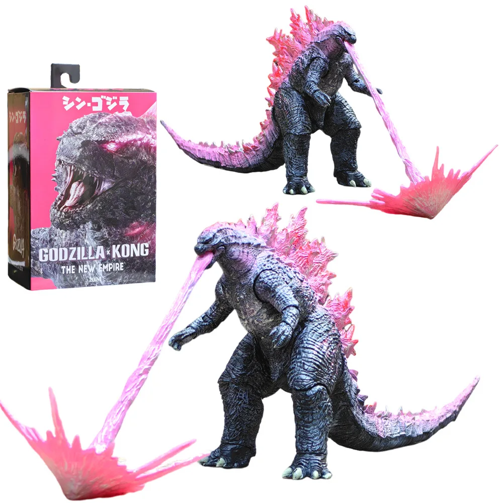 

NECA Godzilla 2024 Red Lotus Godzilla Godzilla vs Kong Nuclear explosion monster PVC Action Figure Kids Gift 16cm