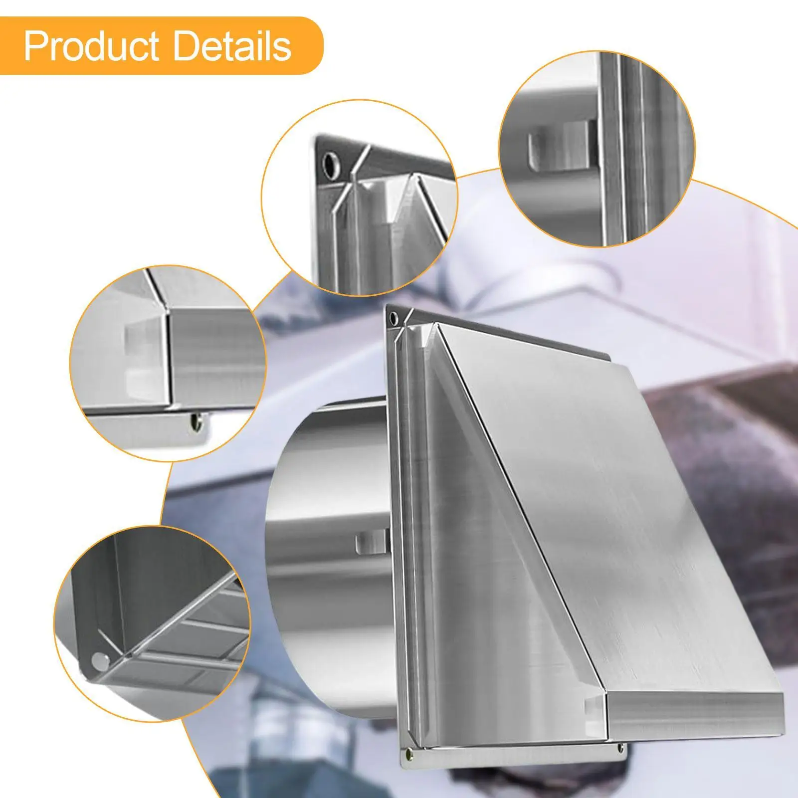 Dryer Vent Cover Outside Accessories Easy Installation Versatile Protection