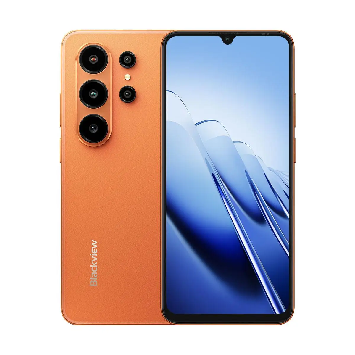 Blackview Wave 10 Smartphone 8GB+128GB 6.88'' HD+IPS 120Hz 5000mAh Battery 32MP Camera Android 16 Unisoc UMS9230E Octa Core 4G