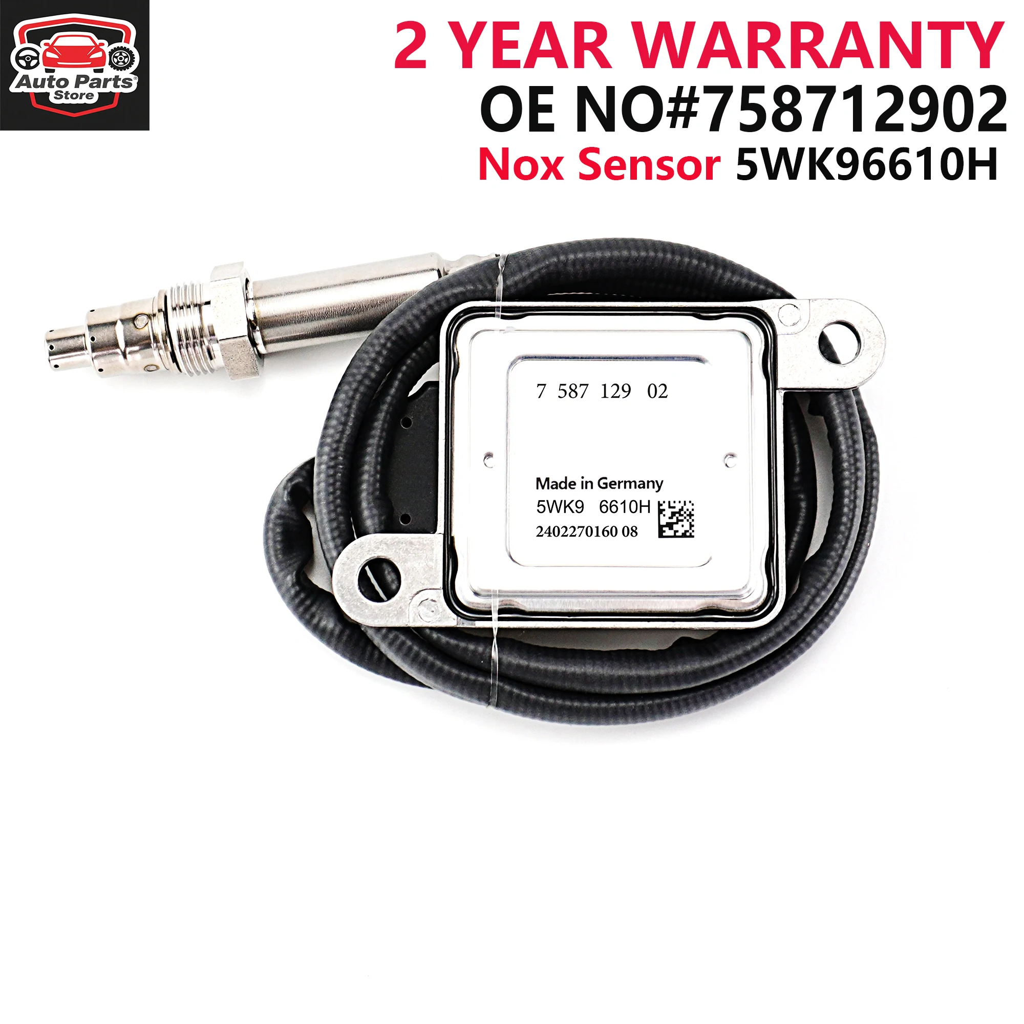 

758712902 5WK 96610H 5WK96610H Nitrogen Oxygen Sensor Fro 12V Bmw 3 5 6 Serie E93 335i Nox Sensor