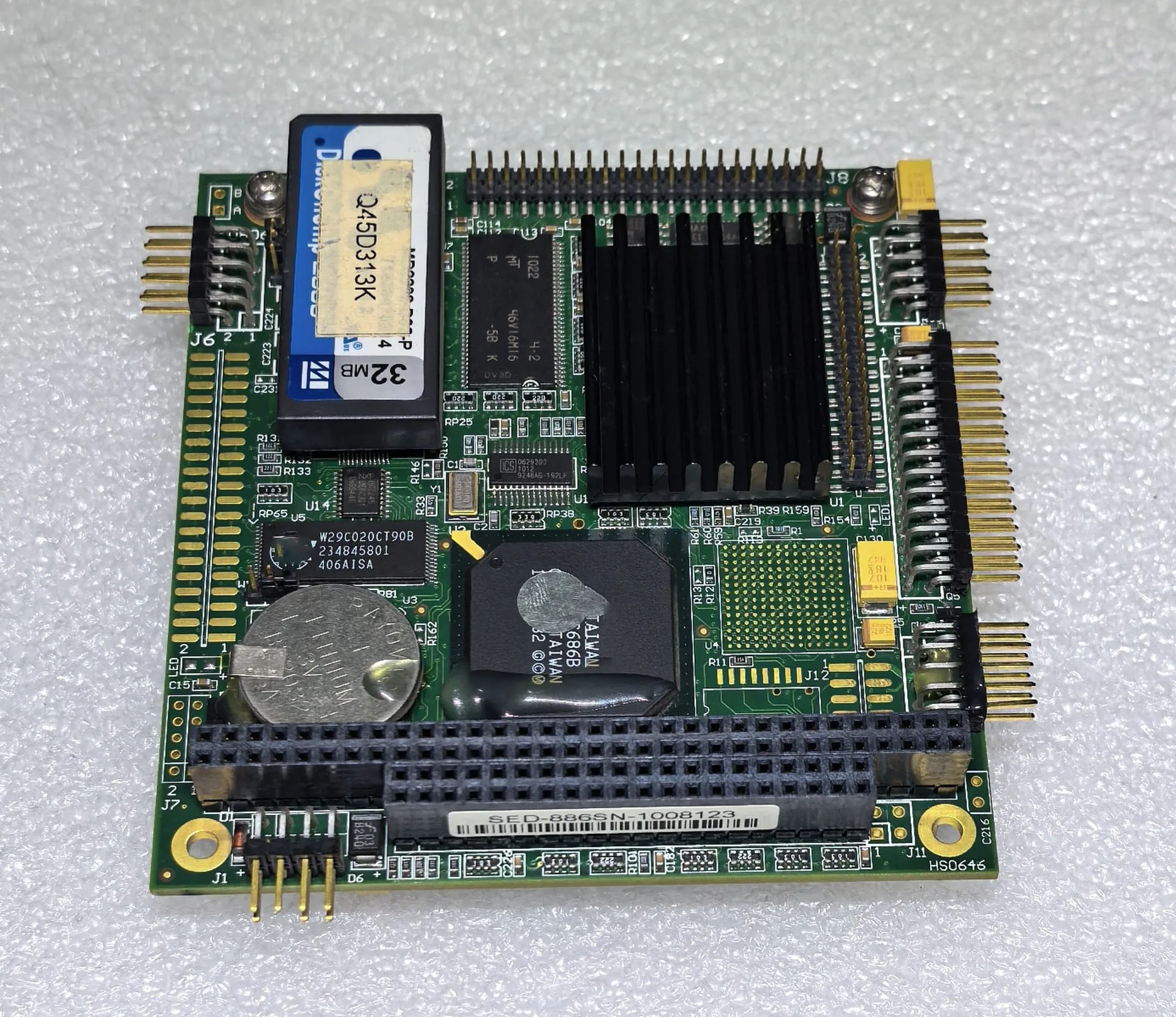 SED-886SN SED-886SN-S SED-886SN-S-9080125 Placa-mãe de controle industrial SED-886SN