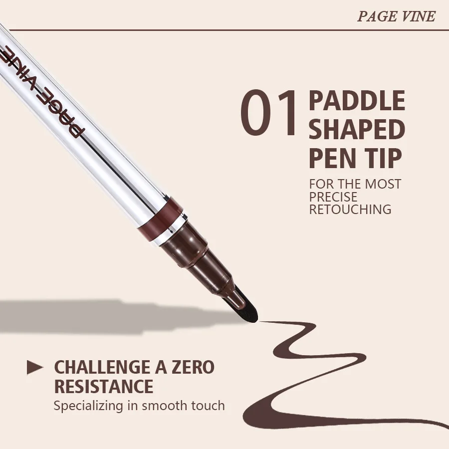 Stylo Eyeliner à séchage rapide, imperméable et durable, pas facile à tacher, stylo démaquillant
