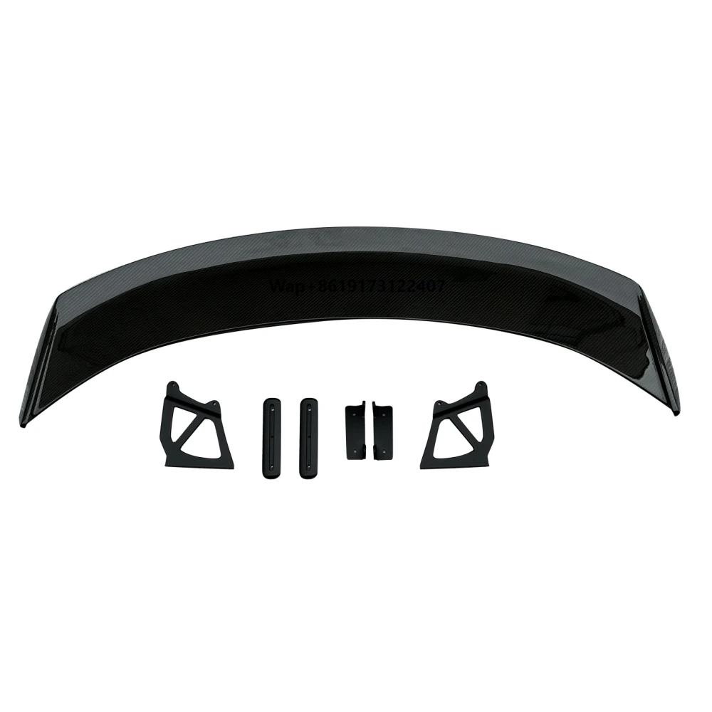 

Dry Carbon Fiber Rear Spoiler Fit for 718