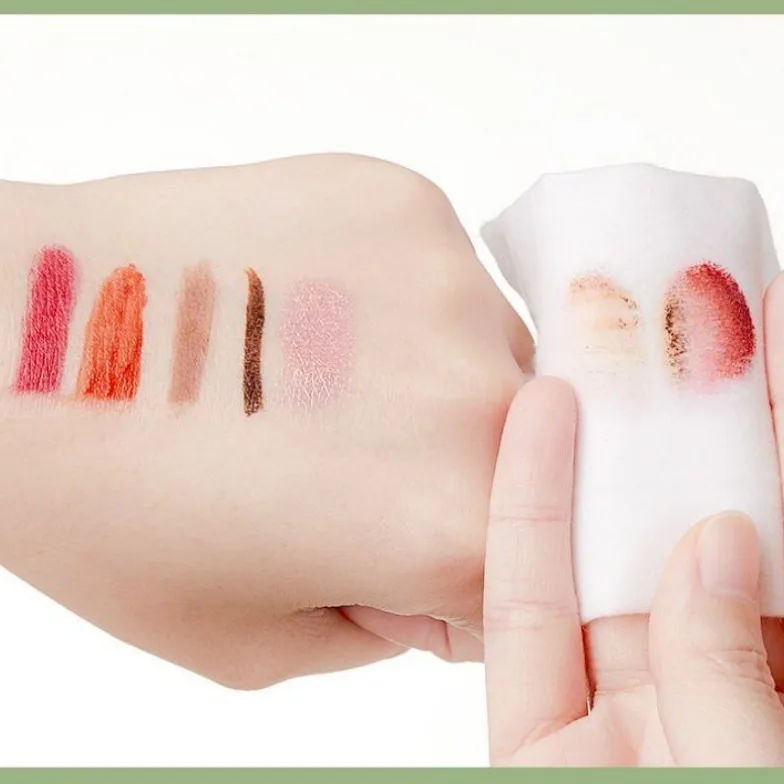 ผ้าเช็ดทำความสะอาดเครื่องสำอางอะโวคาโด 1 ชิ้น ผ้าเช็ดทำความสะอาดเครื่องสำอางแบบอ่อนโยน ไม่ระคายเคือง ผ้าเช็ดทำความสะอาดแบบใช้แล้วทิ้ง อุปกรณ์เช็ดเครื่องสำอาง