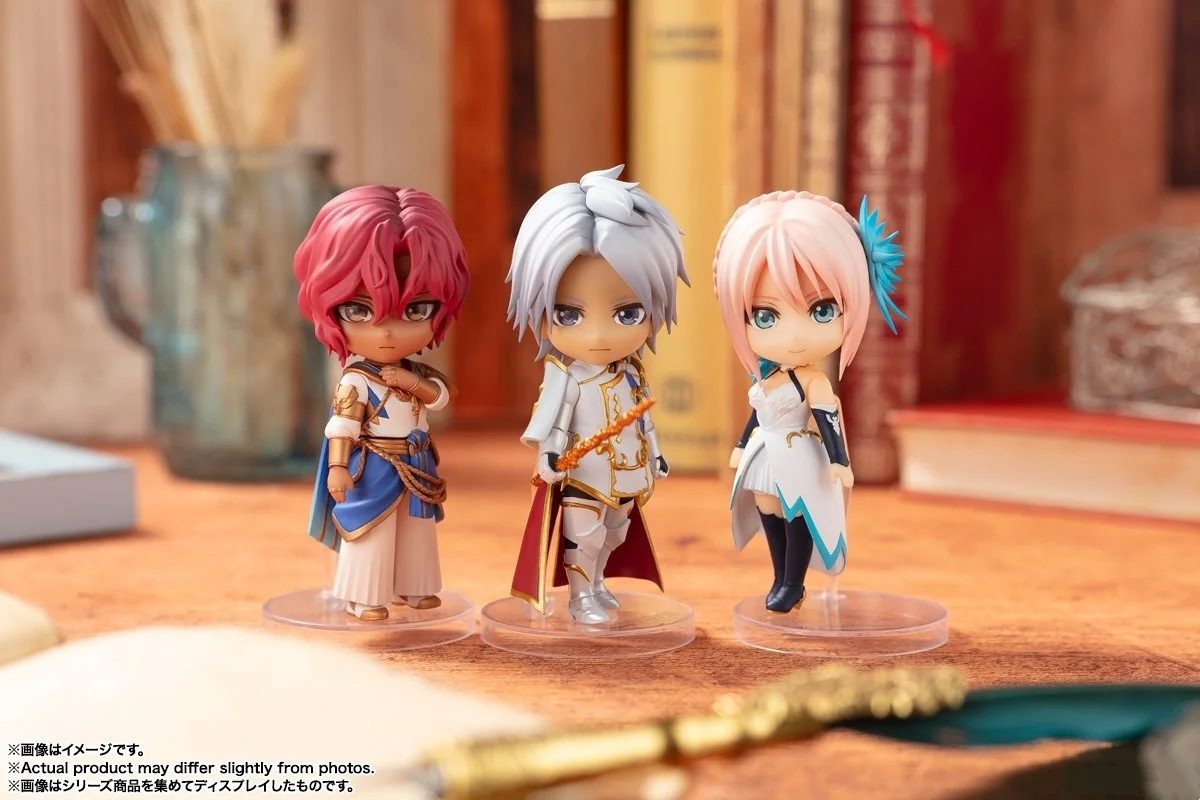 9cm In Stock Bandai Figuarts Mini Tales Of Arise Shionne Alphen Dohalim Anime Game Figure Model Toys Collectible Gifts