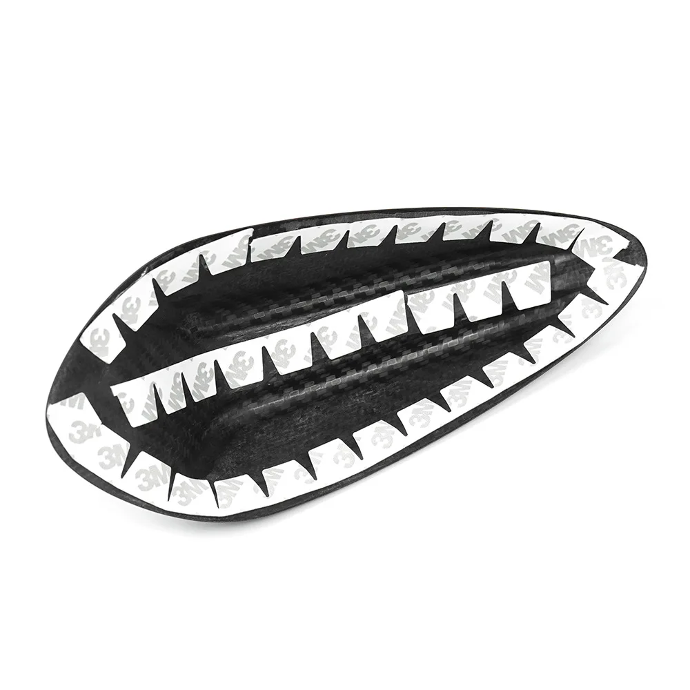 مناسبة لسيارات BMW الجديدة 3 Series/5 Series أجزاء زخرفية لغطاء هوائي من ألياف الكربون الخارجية لزعنفة القرش #4