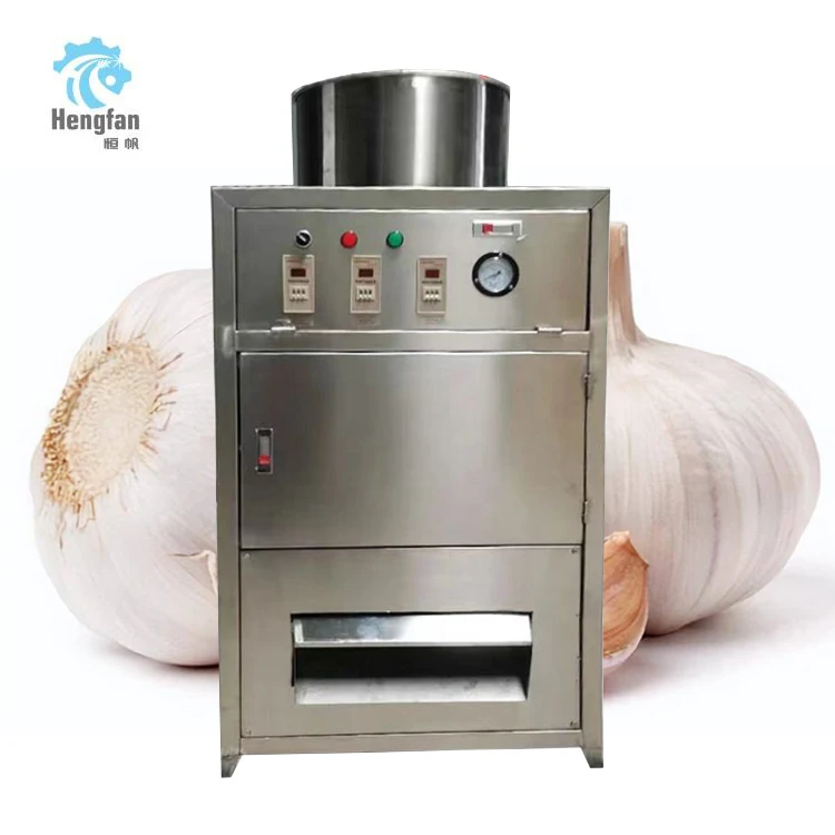 

Commercial Fully Automatic Garlic Peeling and Drying Machine New Condition for Garlic Processing and Skin Remover Equipment