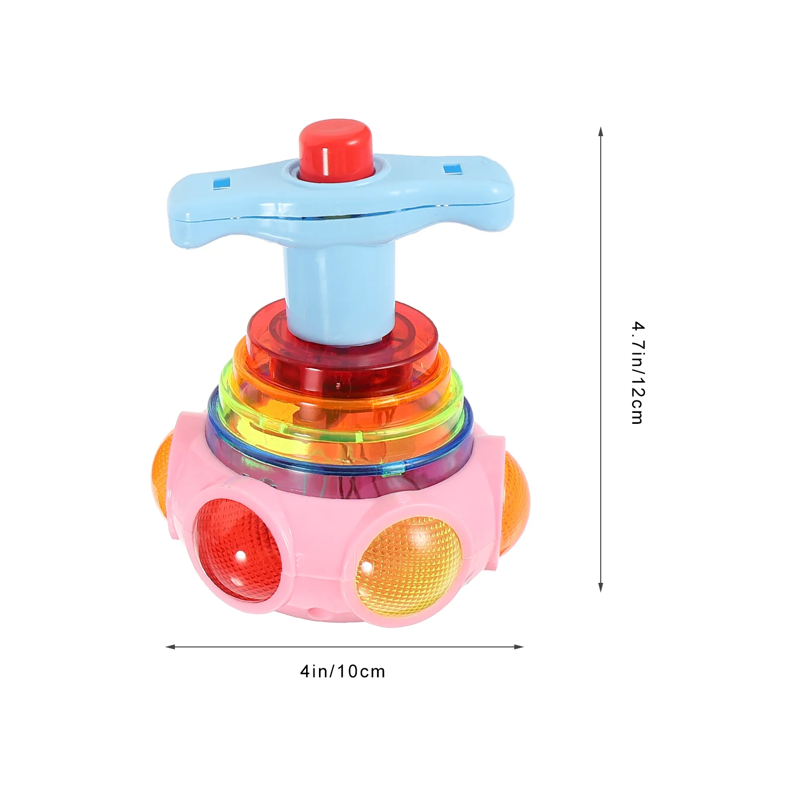 Jeu gyroscopique clignotant à paillettes pour enfant, 3 pièces, gyros à rafales, cadeau pour filles