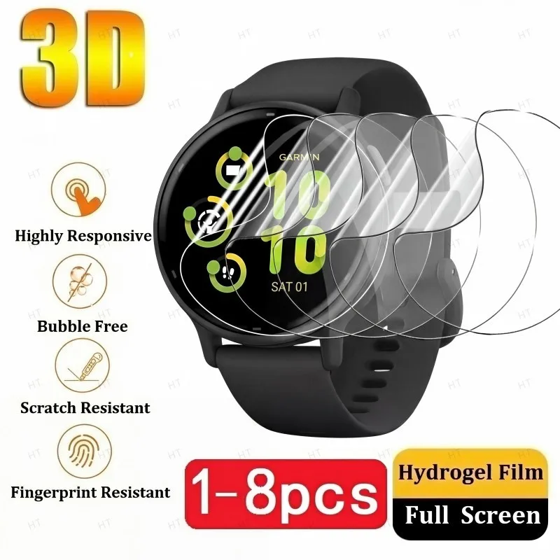 

Защитная пленка для Garmin Vivoactive 6 5 4 4s 3 Защитная пленка для экраная Garmin Vivoactive 6 5 4 4s 3 (не стекло)