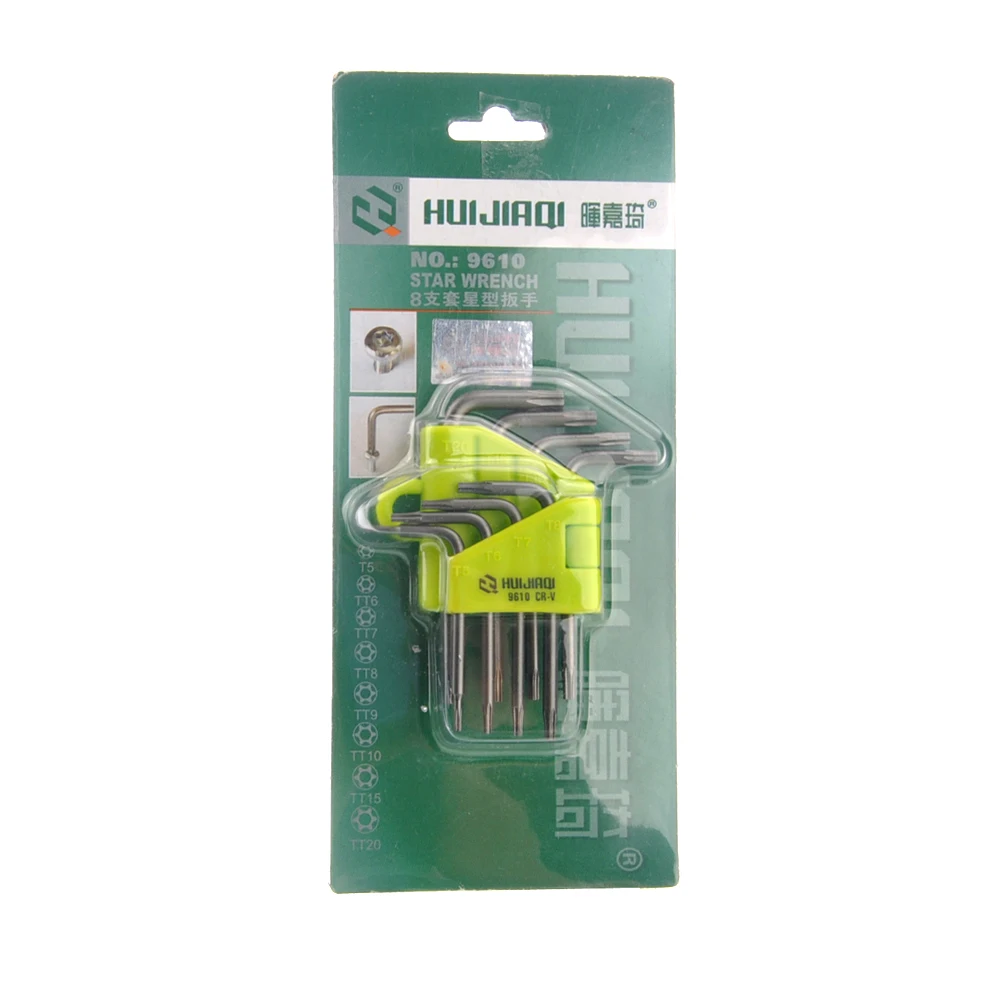 

8-In-1 Folding Star-Shaped Wrench Repair Tool Set -T5 Foldable Star Wrench For Mobile Phone Repair Hand Tool Kit