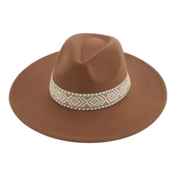 Hat Hats for Women Fedoras Men Caps Male Autumn Winter Solid Winter Hat Casual Band Jazz Caps 60cm Big Size Sombreros De Mujer