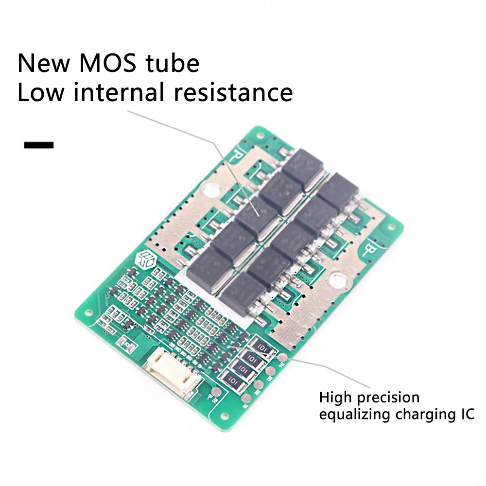 3S 60A High Current Lithium Battery Charging Protection Board Same Port/Split Port Battery Management System Active Equalization