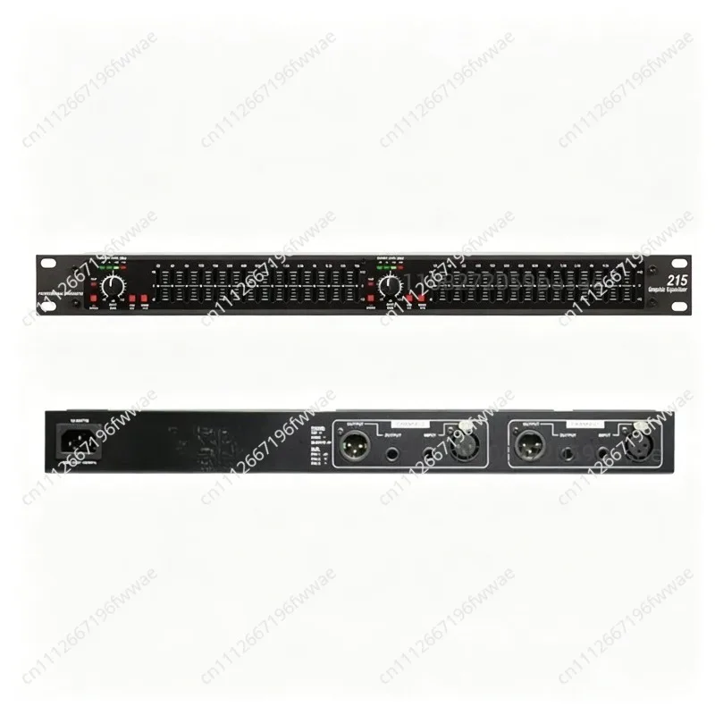 For 215 Double 15-segment Equalizer Professional Home Stage Performance Wedding KTV Meeting Tuning
