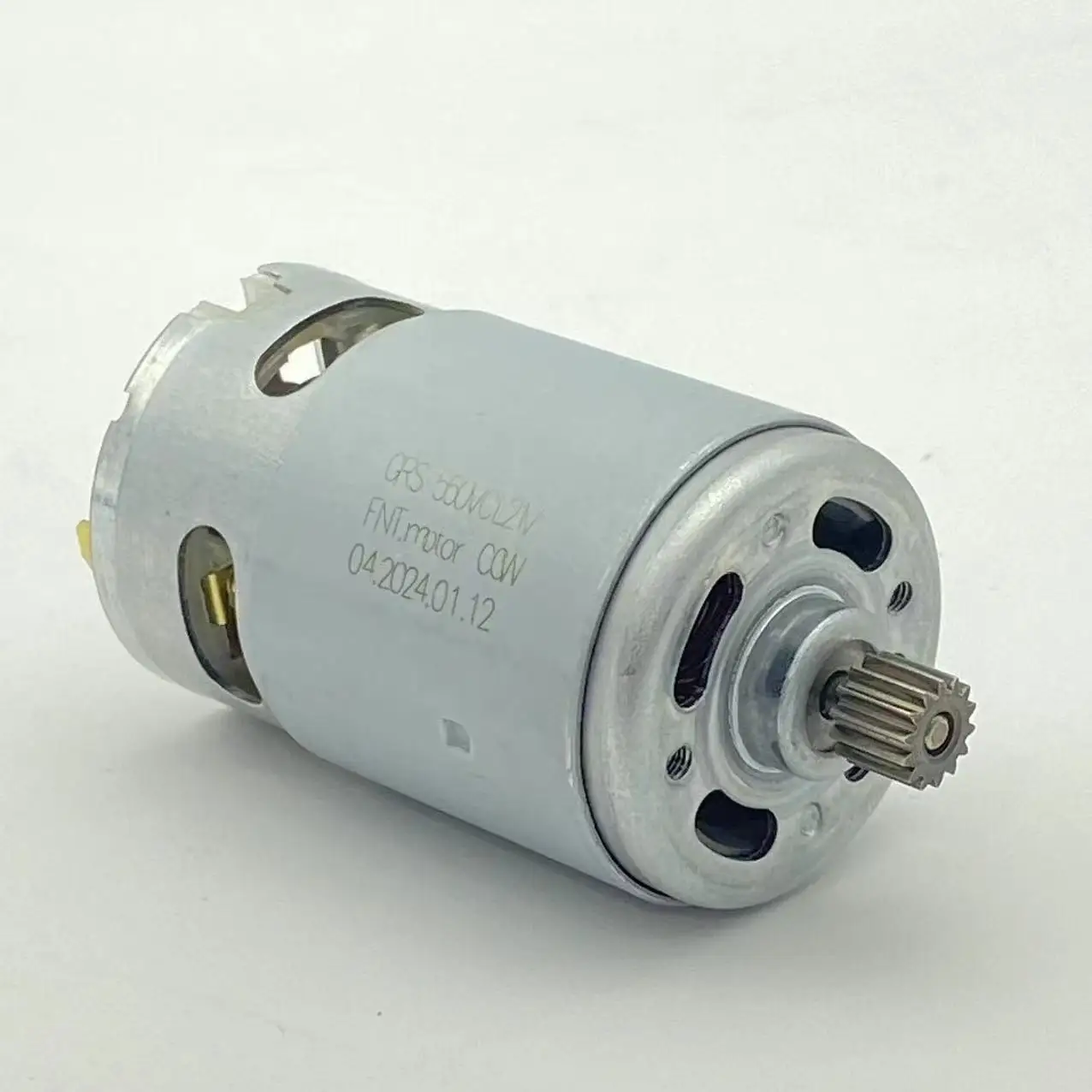 RS550 DC Motor Motor Brushed Motor 14 Teeth 21V Suitable for 4/6 Inch Cordless Mini Logging Saw Chainsaw Power Tool Accessories
