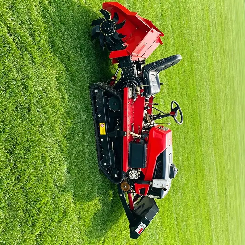 

Customized Labor-Saving Crawler Tractor with Rotary Tiller, Micro Tiller & Middle Cultivator