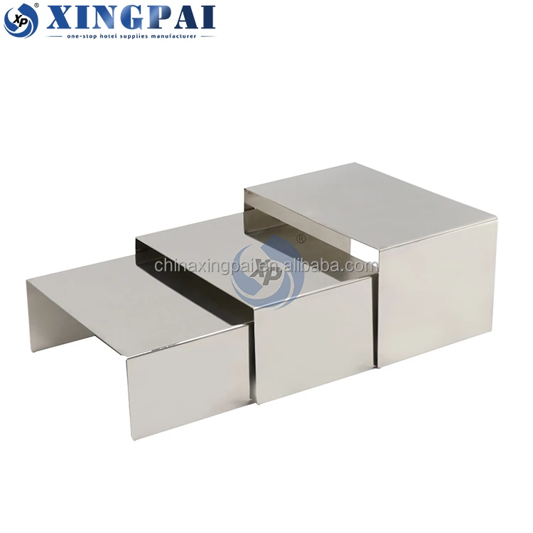 XINGPAI hotel supplies food dessert stand high tea cake display stands set for dessert table