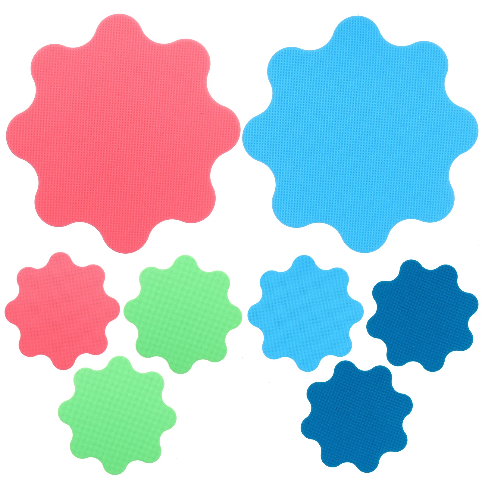 

8 шт. нескользящие силиконовые открывалки для банок, захватывающие подушечки, многофункциональная кухонная открывалка для крышек бутылок, термостойкие коврики для чашек, подставки