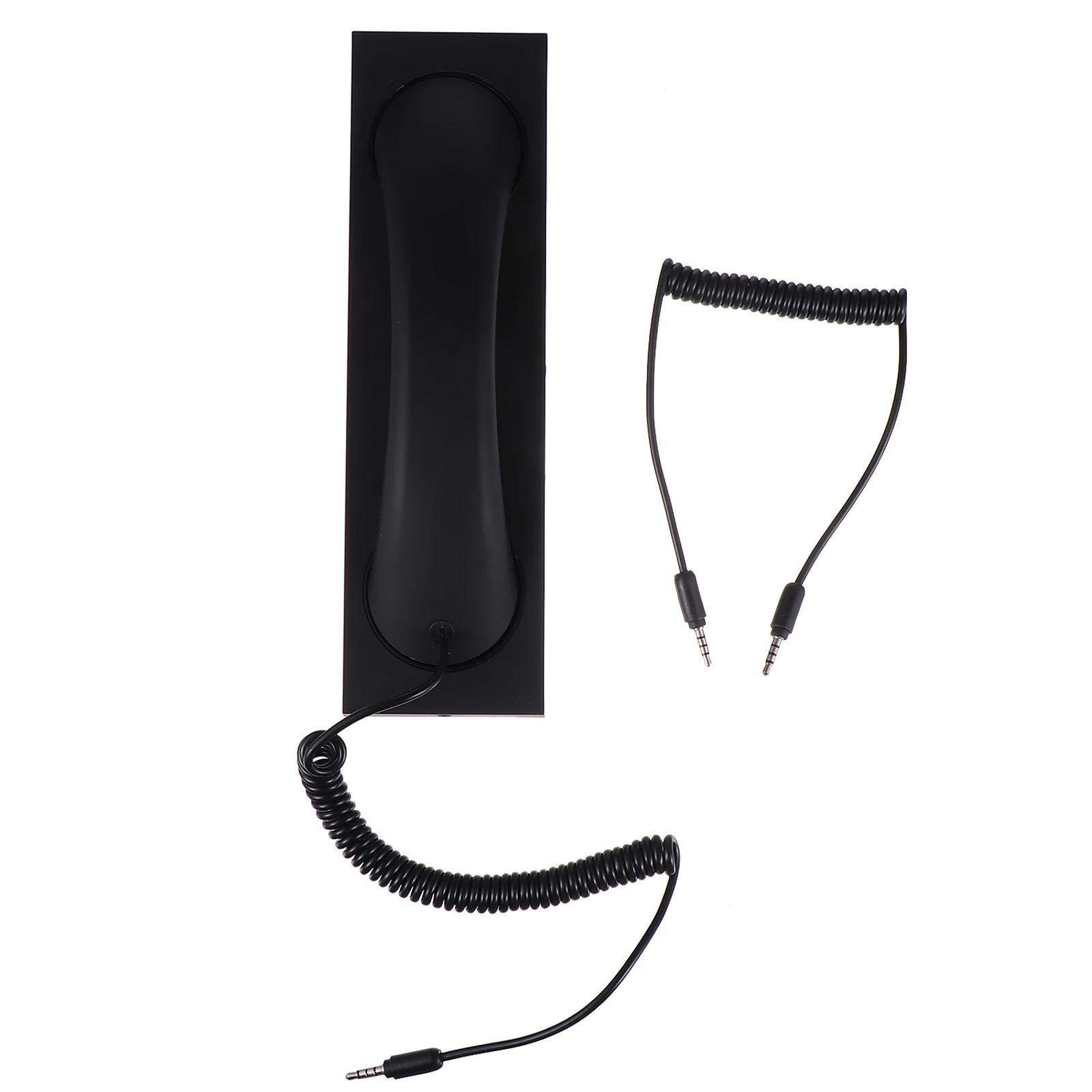 

1 pc Retro Phone Ergonomic Anti-Skid Frosted High Definition Sound Quality Radiation Protection 3 5mm Audio Interface