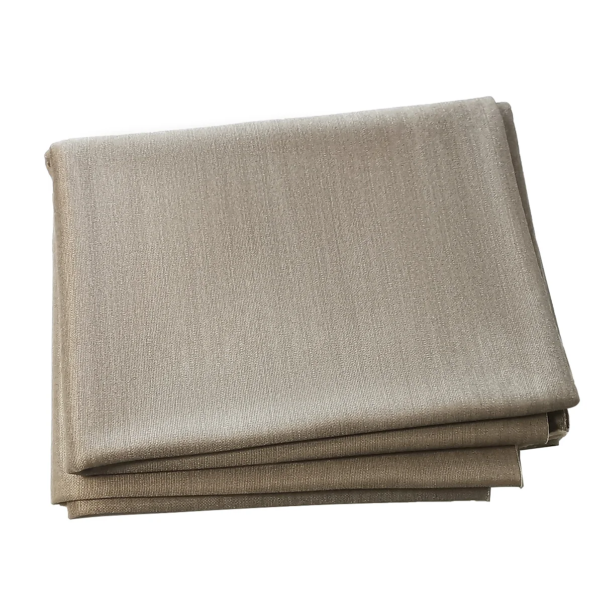 Tela protectora EMF de algodón plateado: lavable, antiestática y cómoda para uso de protección contra la radiación