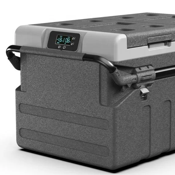 

AC/DC 75L/ 95L Mini Cooler Box OEM for Car RV Tractor Truck Fridge Portable Car Refrigerator 65W CUBIGEL Compressor AC.684.096