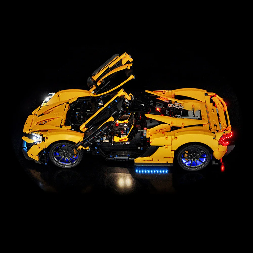 LYBMTWF Led Light dla 42172 McLaren-P1 - Zestaw oświetlenia LED kompatybilny z modelem klocków - NIE wchodzi w skład zestawu modeli